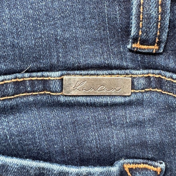 KANCAN High Rise Ankle Skinny Jeans Women's Blue Denim Jeans - Picture 5 of 10